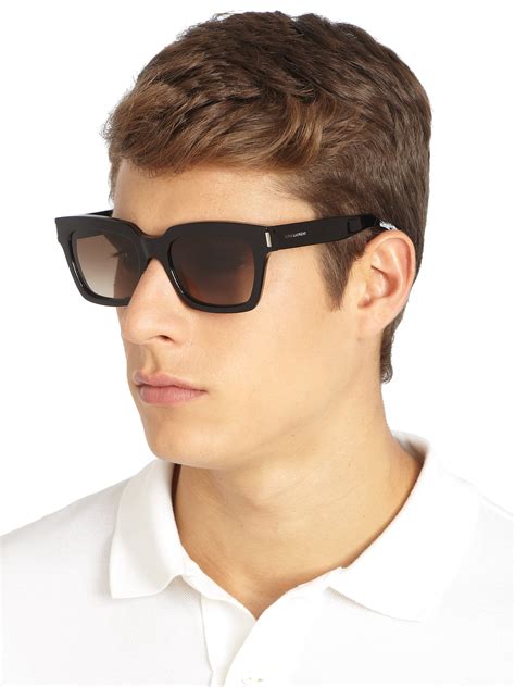 ysl men's black sunglasses|sunglasses yves saint laurent.